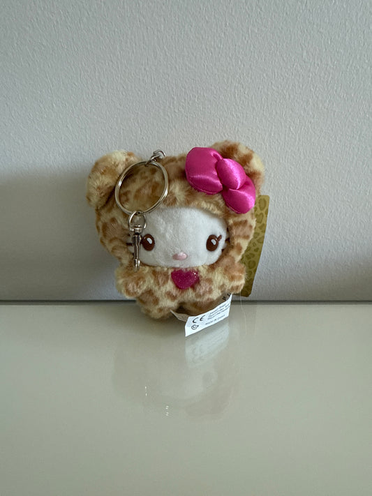 Hello Kitty Cheetah Keychain