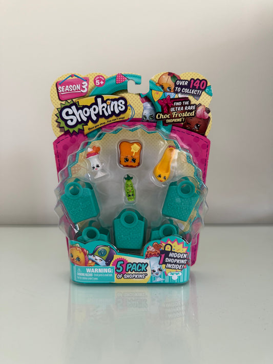 Season 3 Shopkins 5 Pack