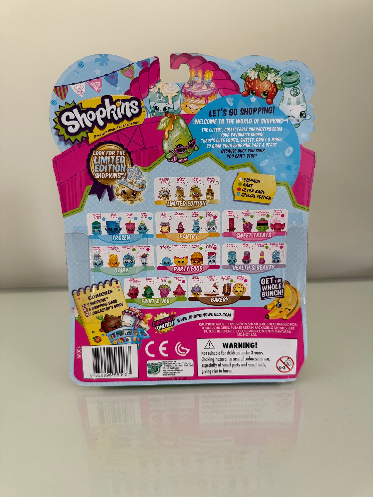Season 1 Shopkins 5 Pack
