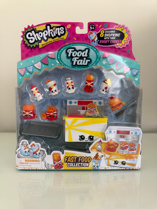 Shopkins Food Fair Themed Pack “Fast Food Collection”